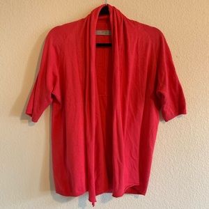 Zara open short sleeve sweater